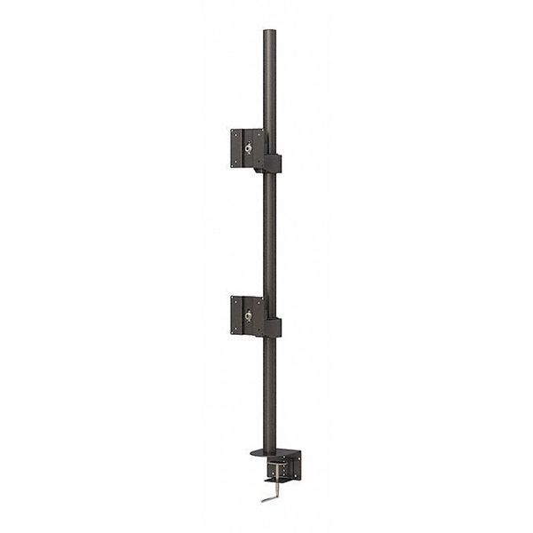 Desk Clamp Vertical Dual Monitor Stand