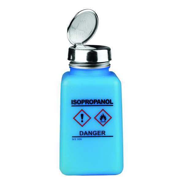 Dispensing IPA Bottle, 6 oz., HDPE, Blue