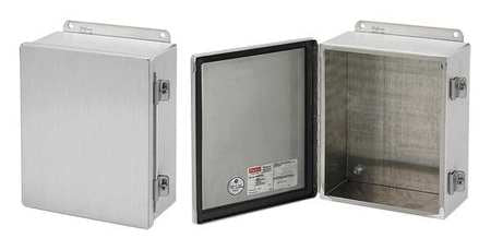NEMA 12, 13 10.0 in H x 8.0 in W x 4.0 in D Wall Mount Enclosure