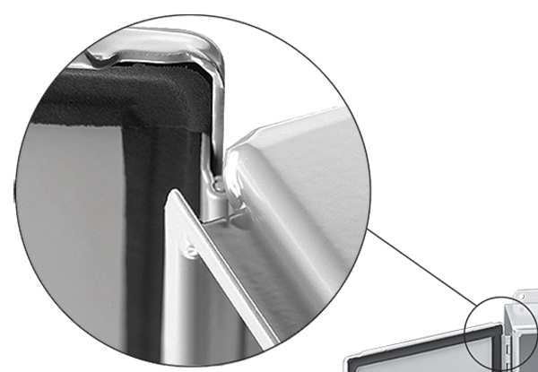 NEMA 12, 13 8.0 in H x 6.0 in W x 4.75 in D Wall Mount Enclosure