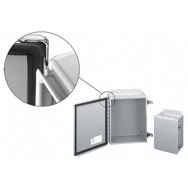 NEMA 12, 13 10.0 in H x 8.0 in W x 4.75 in D Wall Mount Enclosure