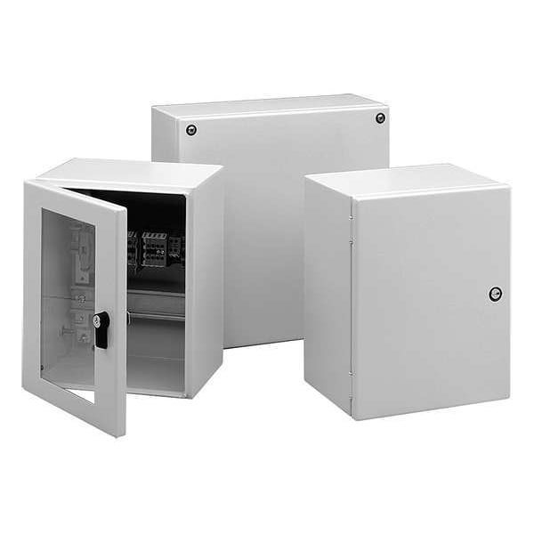 NEMA 3, 4, 12 9.84 in H x 7.87 in W x 5.91 in D Wall Mount Enclosure