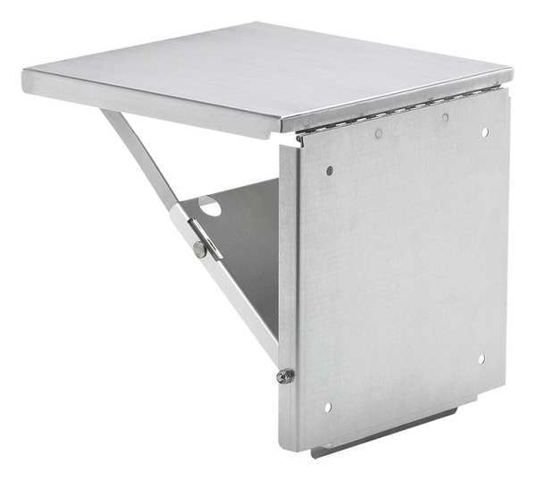 Folding Shelf, SS, 18in.Hx18in.Lx1in.W