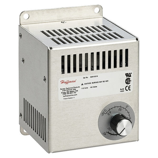 Fan Forced Enclosure Heater, 100W, 120V