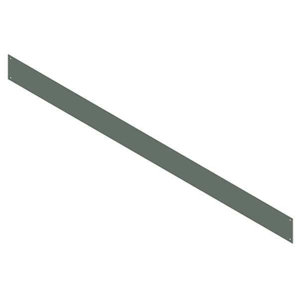 Barrier, Wireway, Steel, 6in. H x 6in. L