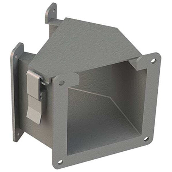 Elbow, 45 deg., Ind, Steel, 4in. H x 4in. L