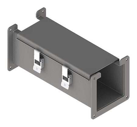 Lay-In Wireway, 1 ft., 2.50inWx2.50inH
