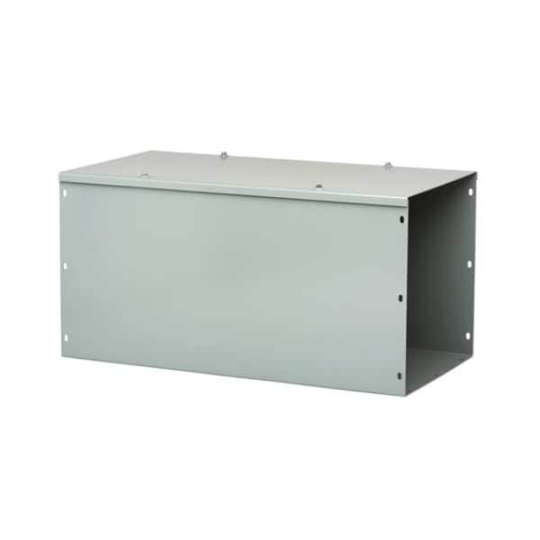 Lay-In Wireway, 6 ft., 4inWx4inH, Steel