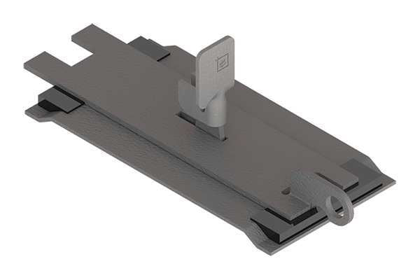 Sealing Plate, Wireway, Steel, 6in.Hx6in.L