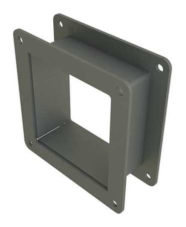 Nipple, Wireway, Steel, 4in. H x 4in. L