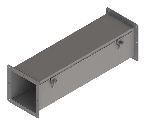 Feed-Through Wireway, 2 ft., 6inWx6inH