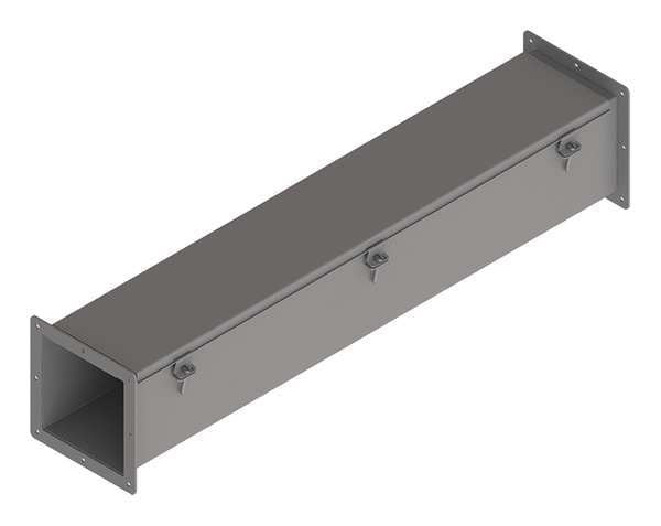 Feed-Through Wireway, 3 ft., 6inWx6inH