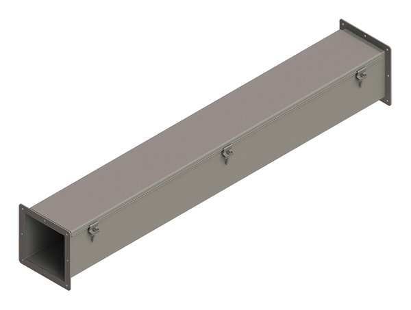 Feed-Through Wireway, 4 ft., 6inWx6inH