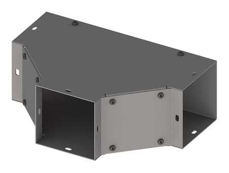 Tee Fitting, Comm, Steel, 4in. H x 4in. L