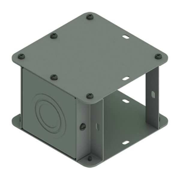 Tee Fitting, Comm, Steel, 4in. H x 4in. L