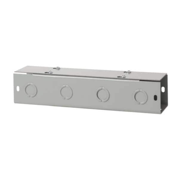Lay-In, Flat-Cover Wireway, 6inWx6inH