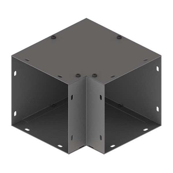 Elbow, 90deg., Comm, Steel, 10in.Hx10in.L