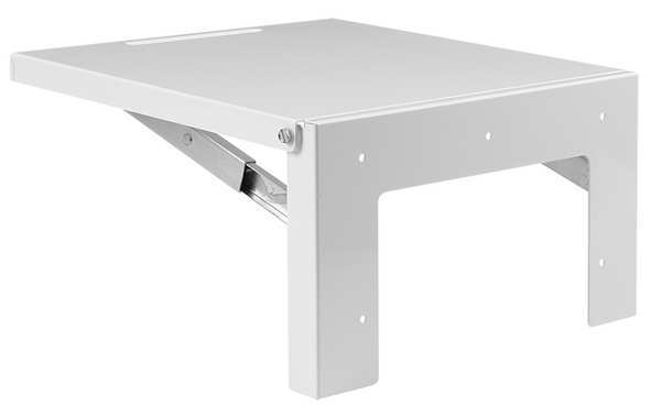 Folding Shelf, Mild Steel, 18in.Hx18in.L