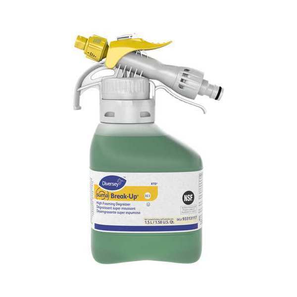Liquid 1.5L Degreaser, Hose End Connection Bottle , PK2
