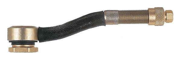 Tire Valve, Large Bore, 4-11/16in, Brass