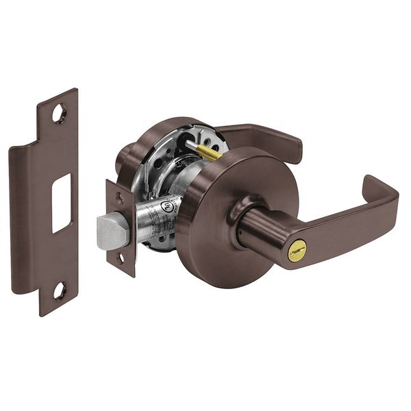 Lever Lockset, Mechanical, Privacy, Grade 1