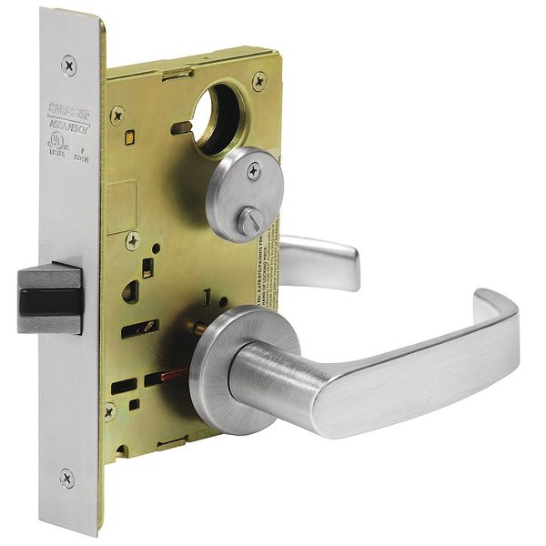 Lever Lockset, Mechanical, Privacy, Grade 1