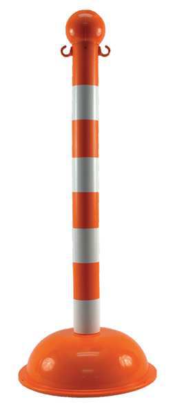 Heavy Duty Stanchion, 41 In. H, PK4