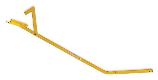 Portable Rail Clamp Sign Holder, 49 in Height, 12 in Width
