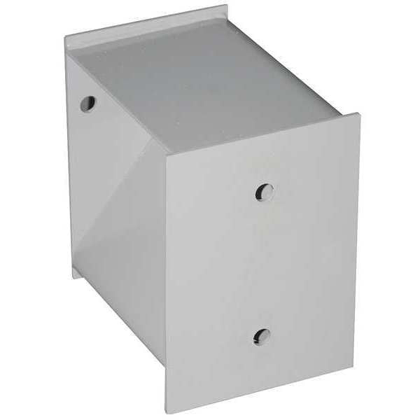 Dock Bumper Base, Steel, 10 in W x 12 in H