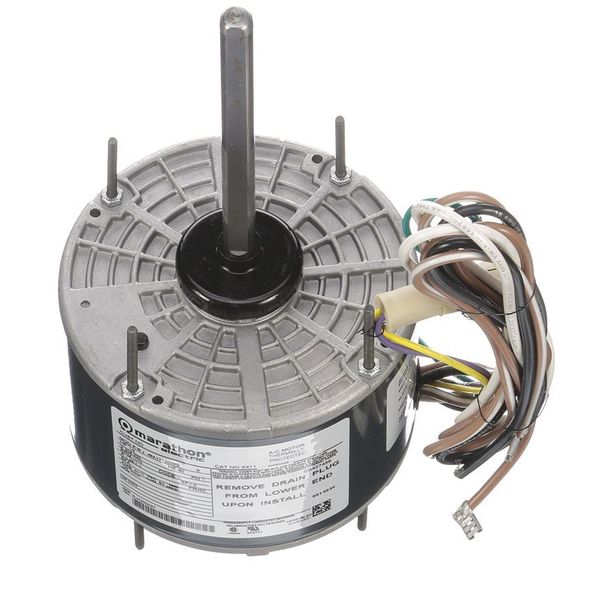Condenser Fan Motor, 1/6 HP, 1075 rpm, 60Hz