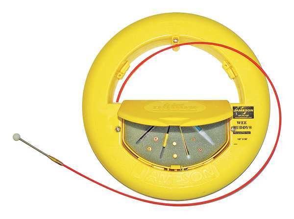 Wee Buddy Fish Tape with 150 ft. of 1/8