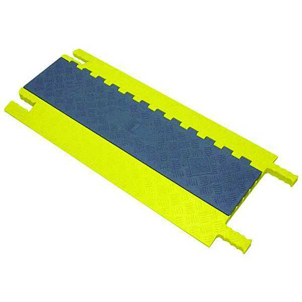 Cable Protector, Hinged, 5 Channels, 3 ft.