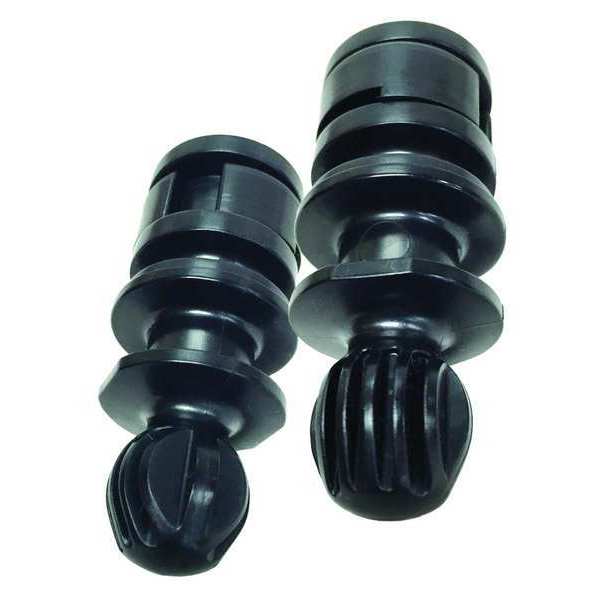Dust Barrier Floor Adaptor, 12 Ft, PK2