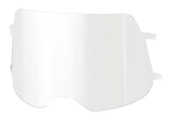 Wide-View Grind Visor, 4x8-1/4In, PK5