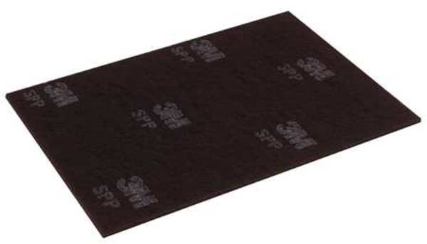 Stripping Pad, 12 In x 18 In, Maroon, PK10