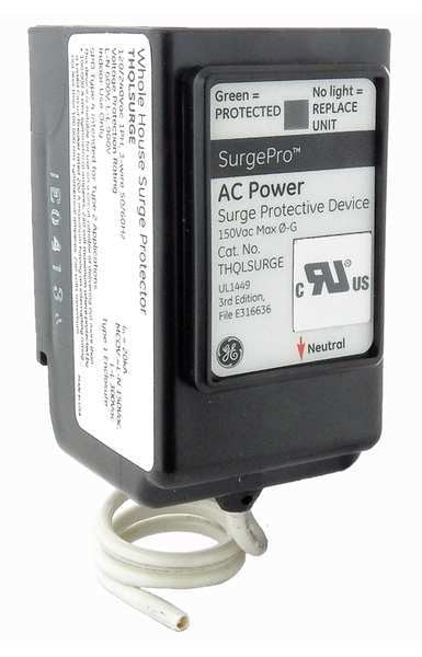 Surge Arrester, Pnl, 20000A, 5.25inWx6.5inL