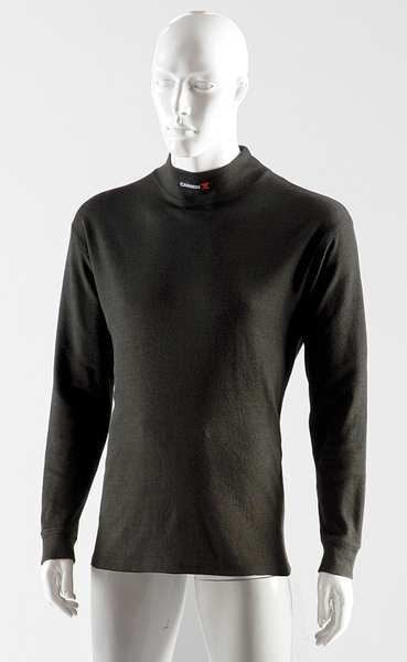 FR Base Layer Shirt, Unisex, S, Black