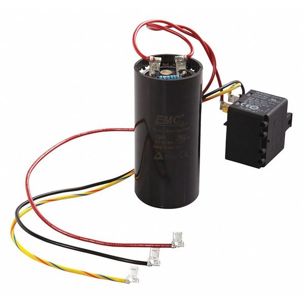 Hard Start Kit, Potential Relay, Start Capacitor, 35 Contact Rating (Amps), 208 to 240 Volts