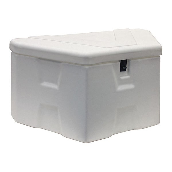 White Poly Trailer Tongue, 18X19X36