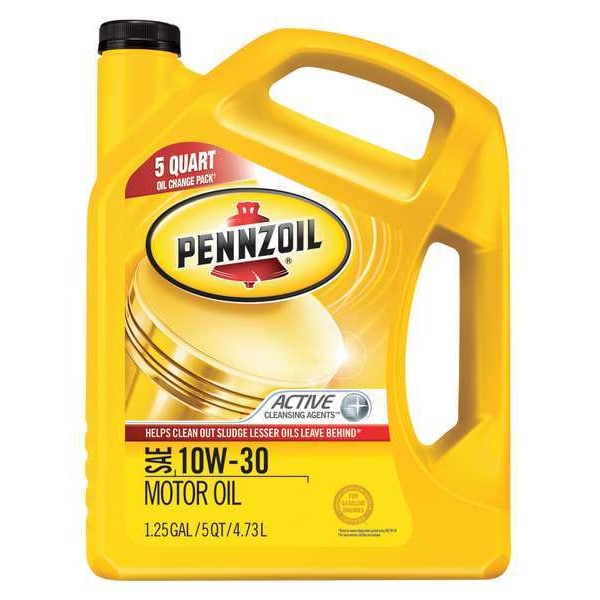 Engine Oil, 10W-30, Pennzoil, 5 Qt.