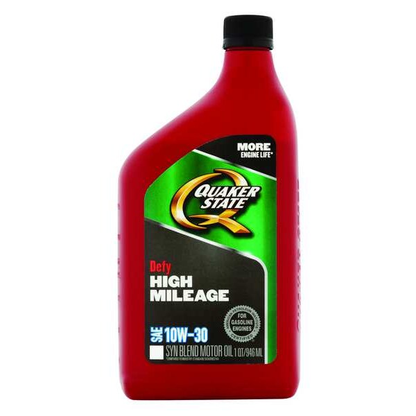 Engine Oil, 10W-30, Synthetic Blend, 1 Qt., Defy