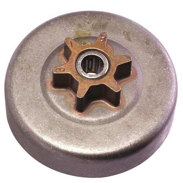 Clutch Drum, 3/8 In. with Bearing
