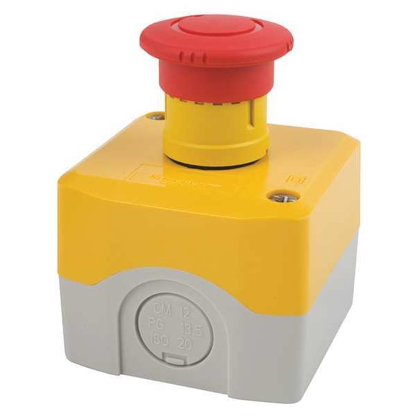 Push Button Cntrol Station, 2NC, No Legend