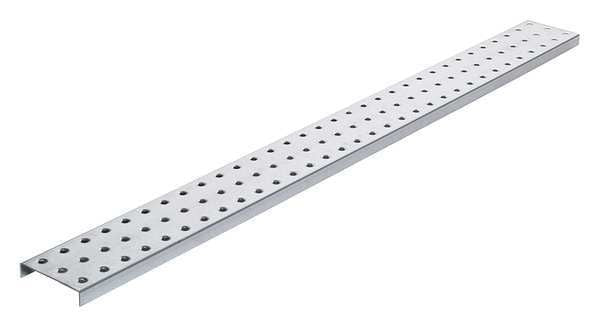 Pegboard, 3in.Hx32in.W, Metal, Gray, PK2