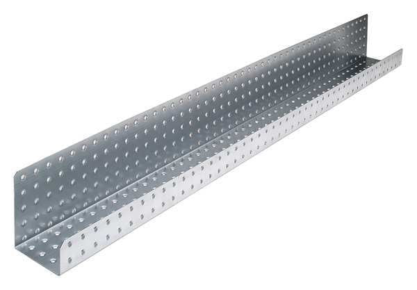 Shelf, 48in.Wx3in.Dx48in.L, Metal, PK2