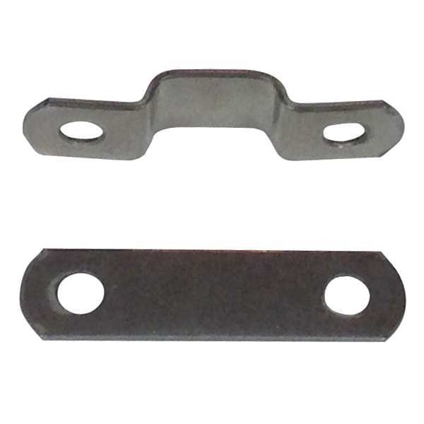 Tube Clamp, 1/4in., 3 lines, PK25