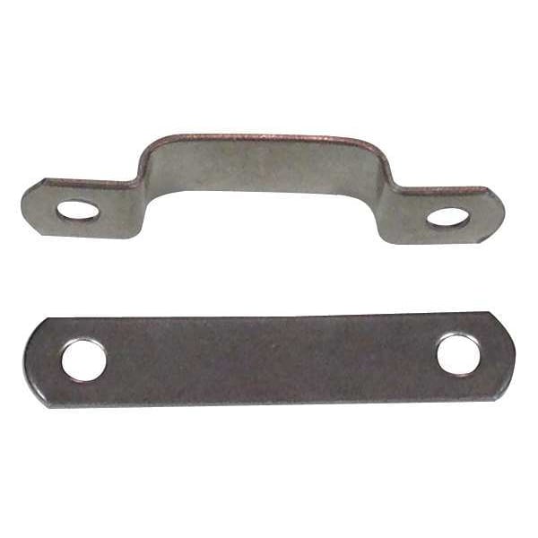 Tube Clamp, 3/8in., 4 lines, PK25