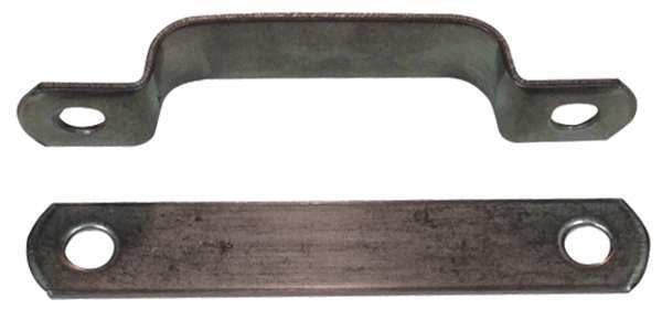Tube Clamp, 1/2in., 4 lines, PK25