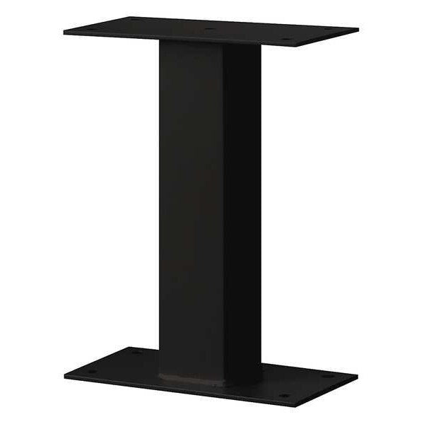 Standard Pedestal, Black, Powder Coated, Bolt, Mail Package Drop