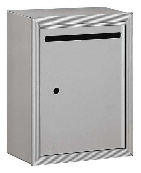 Letter Box, Aluminum, Powder Coated, 1 Doors, Surface, Standard